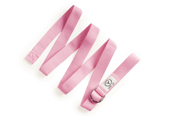 8 Foot Yoga Strap - The Strap - pink